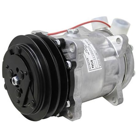 Aftermarket Compressor, AC Sanden Style W Clutch A-47132887-AI
